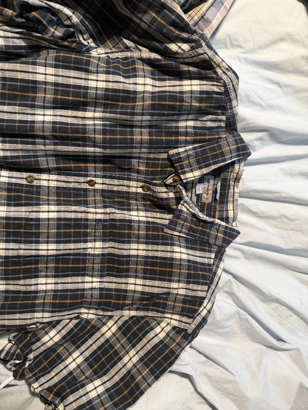 Carhartt xxl button down short sleeve